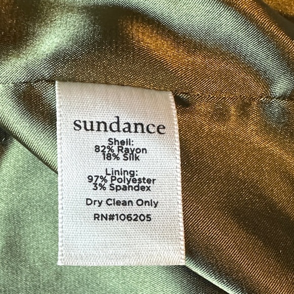 Sundance Green Velvet Jean Jacket - Picture 5 of 6